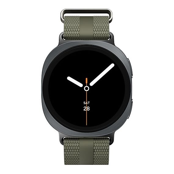 Galaxy Watch 8 | 40 мм | 4G LTE | Graphite | Athleisure/Green | S/M, Тип ремешка : Athleisure, Размер корпуса : 40 мм, Цвет: Graphite, Цвет ремешка: Green, Размер ремешка : S/M, Подключение часов : Bluetooth / Wi-Fi + 4G LTE, изображение 3